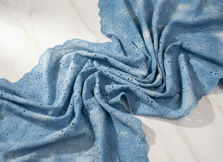 Pure Chicken Hakuba Fabric – Premium Handcrafted Cotton dark blue