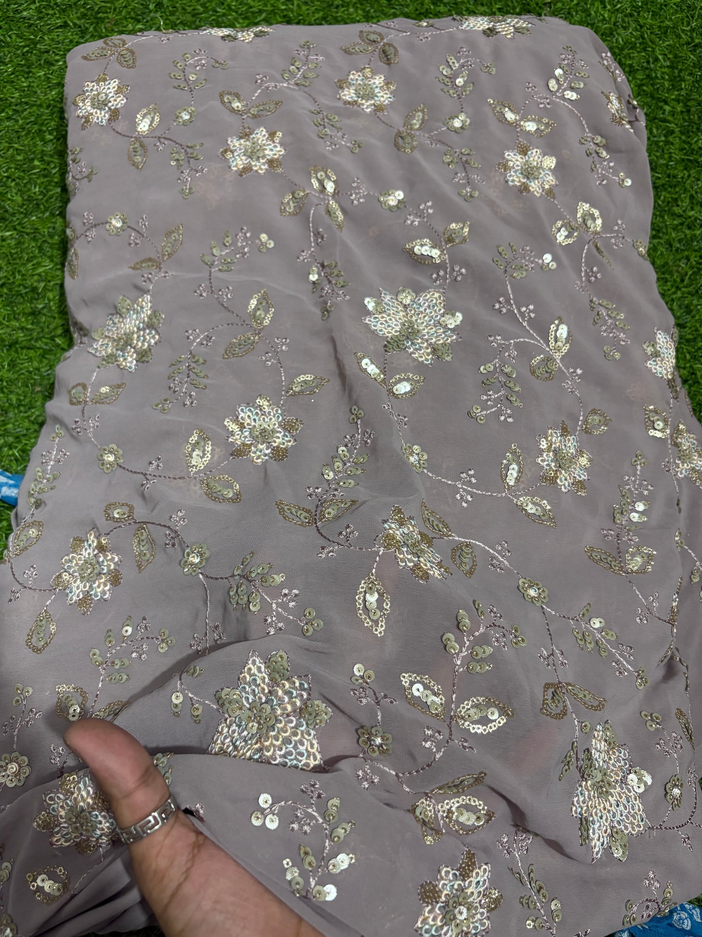 pure georgette fabric