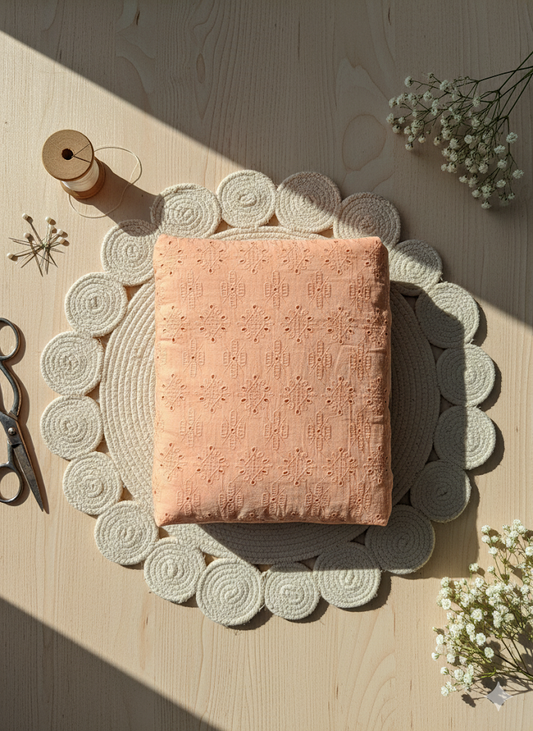 Pure Chicken Hakuba Fabric – Premium Handcrafted Cotton