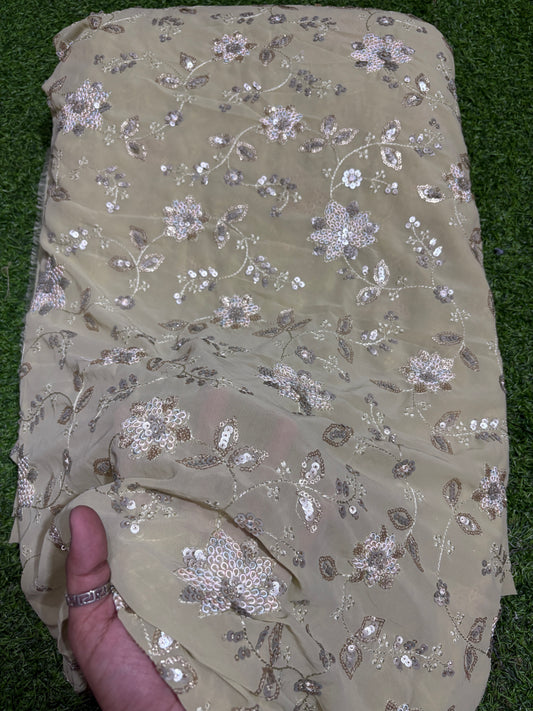 pure georgette fabric