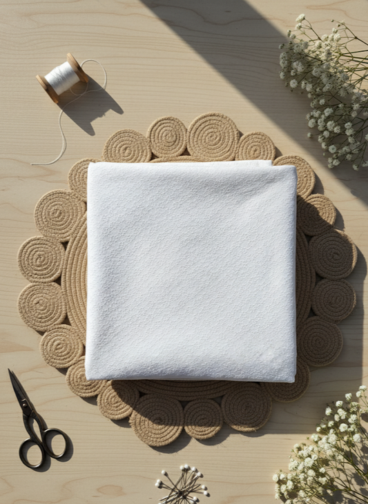 Pure Chicken Hakuba Fabric – Premium Handcrafted Cotton