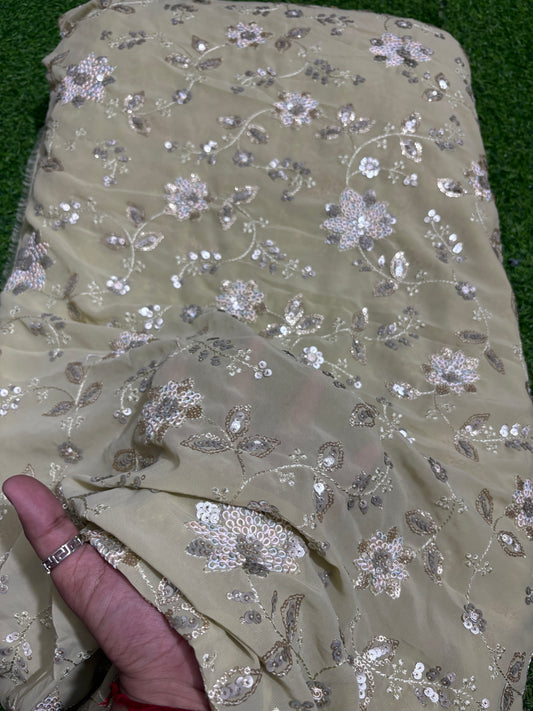 pure georgette fabric